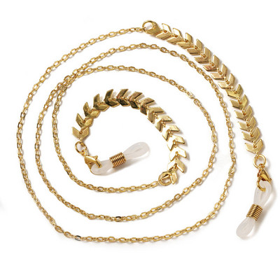 Novi lančići za naočale za žene Kristalni lančići za sunčane naočale za čitanje Držač za naočale Zlatno srebrne boje Traka za naočale