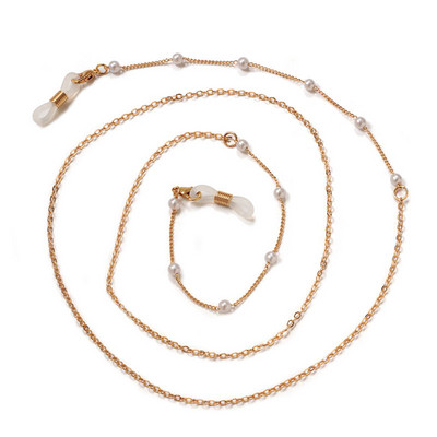 Novi lančići za naočale za žene Kristalni lančići za sunčane naočale za čitanje Držač za naočale Zlatno srebrne boje Traka za naočale