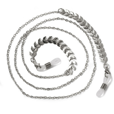 Novi lančići za naočale za žene Kristalni lančići za sunčane naočale za čitanje Držač za naočale Zlatno srebrne boje Traka za naočale