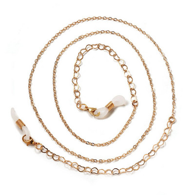 Novi lančići za naočale za žene Kristalni lančići za sunčane naočale za čitanje Držač za naočale Zlatno srebrne boje Traka za naočale