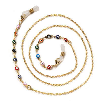 Novi lančići za naočale za žene Kristalni lančići za sunčane naočale za čitanje Držač za naočale Zlatno srebrne boje Traka za naočale