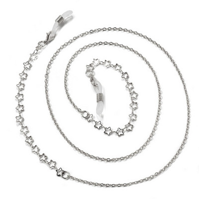 Novi lančići za naočale za žene Kristalni lančići za sunčane naočale za čitanje Držač za naočale Zlatno srebrne boje Traka za naočale