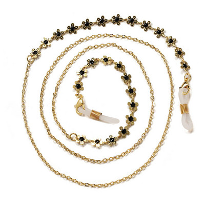 Novi lančići za naočale za žene Kristalni lančići za sunčane naočale za čitanje Držač za naočale Zlatno srebrne boje Traka za naočale