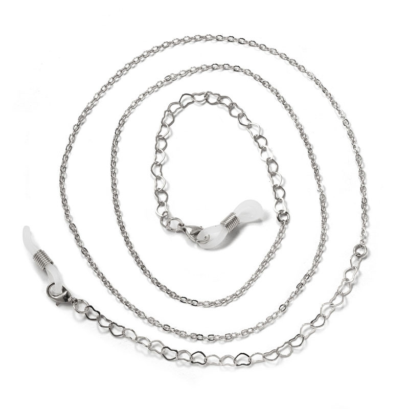 Novi lančići za naočale za žene Kristalni lančići za sunčane naočale za čitanje Držač za naočale Zlatno srebrne boje Traka za naočale