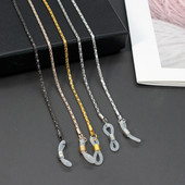 Moda Ochelari Lanț Atârnă Măști Suport Metal Oculare Gât Pandantiv Masca Femei Accesorii