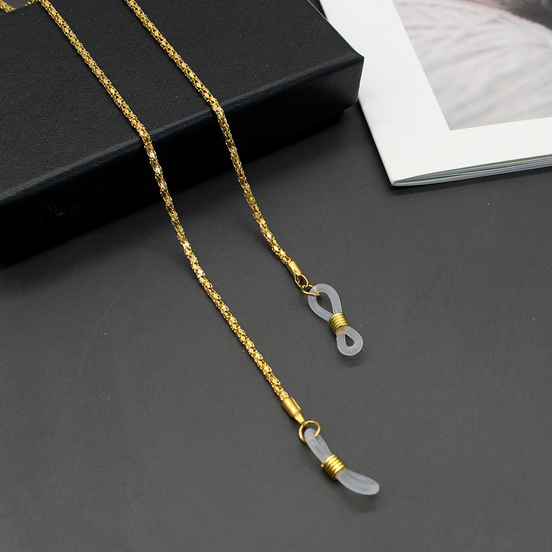 Moda Ochelari Lanț Atârnă Măști Suport Metal Oculare Gât Pandantiv Masca Femei Accesorii