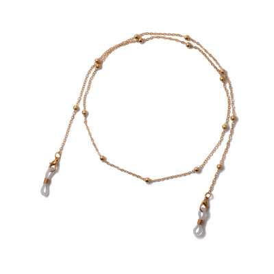 Boho szabálytalan gyöngyutánzatú gyöngyös női szemüveg lánc kívül alkalmi napszemüveg nyaklánc nyaklánc ajándék maszk akasztópánt