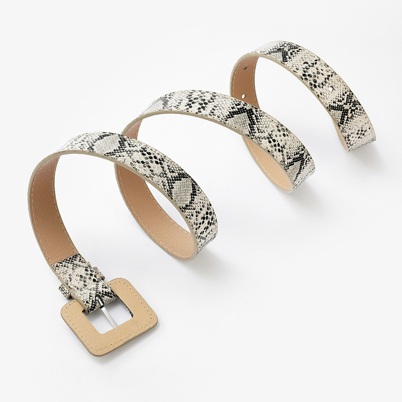 Női kígyó öv leopárd mintás bőr tűcsat derékszíj övek női ruha fűző deréköv női farmer derékpánt