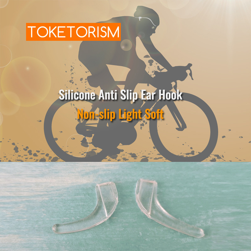 Toketorism Accesorii pentru ochelari de soare Silicon Grip Ochelari din silicon moale și ușor Cârlige pentru urechi 003