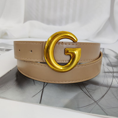 Designer övek Női Minőségi Luxus Pu Bőr Női Derék Farmer Öv Fehér Derékszíj Női nadrág Szíj G Csat