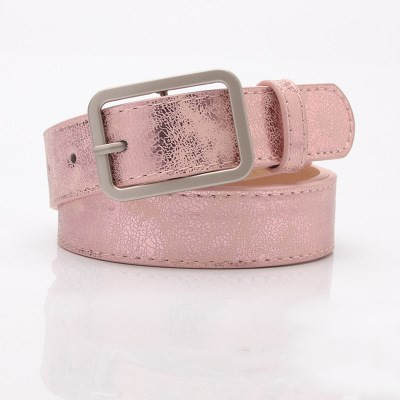 Eksplozivni ženski korejski divlji remen Aluminijska igla kopča PU remen Ženski remen ženski remen