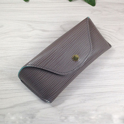 Uus pehme Pu-nahast prillid päikeseprillide ümbris Mugav kaasaskantav ühevärviline prillikoti kott