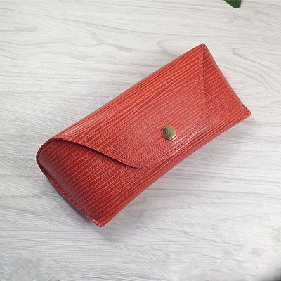 Uus pehme Pu-nahast prillid päikeseprillide ümbris Mugav kaasaskantav ühevärviline prillikoti kott