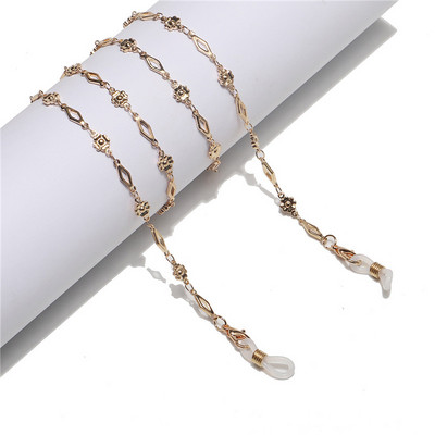 Modni lanac maske za zle oči, trake za naočale za žene Retro metalni lančići za sunčane naočale, držač naočala, remen za vrat