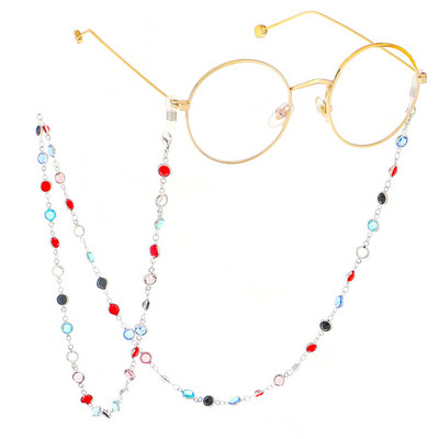 Modni lanac maske za zle oči, trake za naočale za žene Retro metalni lančići za sunčane naočale, držač naočala, remen za vrat