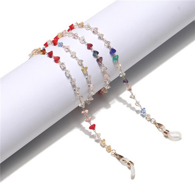 Modni lanac maske za zle oči, trake za naočale za žene Retro metalni lančići za sunčane naočale, držač naočala, remen za vrat