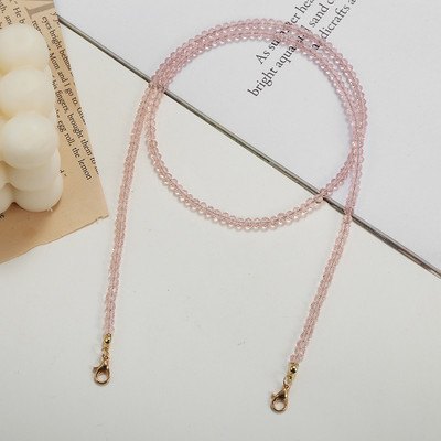 Trendi lančić za naočale za žene Anti-Lost Crystal Sunčane naočale Traka za masku Traka za vrat Kabel za vješanje na vratu Lanac za naočale Nakit Poklon