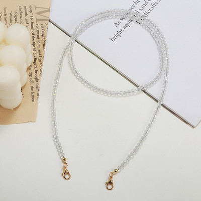 Trendi lančić za naočale za žene Anti-Lost Crystal Sunčane naočale Traka za masku Traka za vrat Kabel za vješanje na vratu Lanac za naočale Nakit Poklon