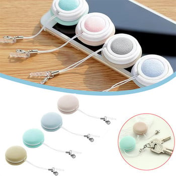 Candy Color Macaron Shape Cleaning Cloth Слънчеви очила Reading Glasses Wipe Myopia Glasses Phone Multifunction Cleaning Tools