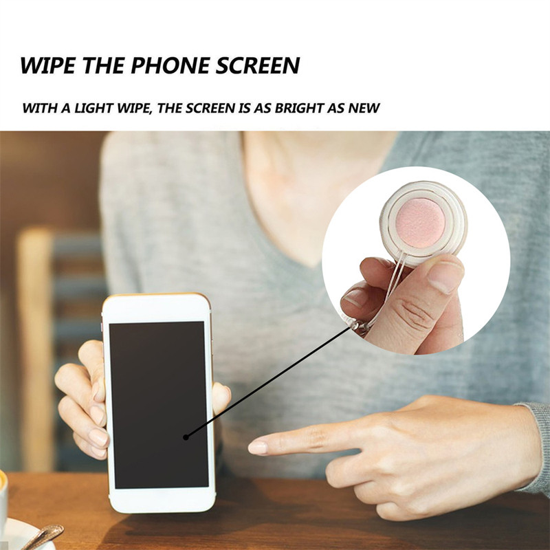 Candy Color Macaron Shape Tisztítókendő Napszemüvegek Olvasószemüveg Törölköző Rövidlátás Szemüveg Telefon Többfunkciós Tisztítóeszközök