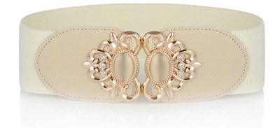 Női divat elasztikus övek tervező luxusmárka Love Heart fém csatos derék ruha kabát pulóver dekoratív derékpánt