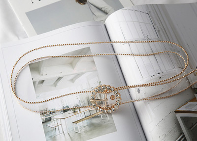 Női divat átlátszó műanyag pánt, kerek szív, négyzet alakú strasszos csatos öv All-Match farmerruha, derékpánttal