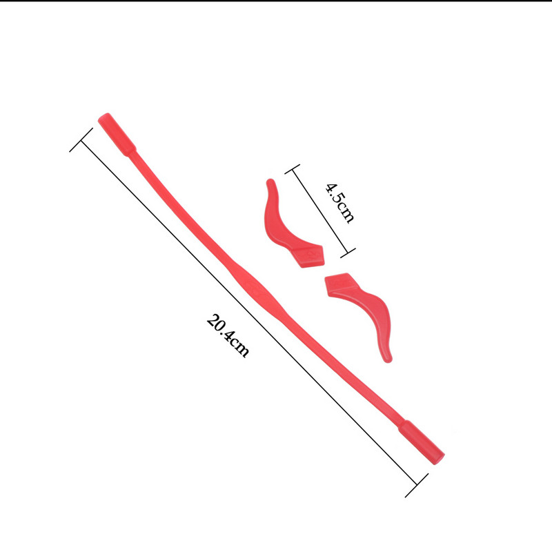 Nove dječje vrpce za naočale Silikonski lančić za naočale Kukice za uši Remen za naočale Dodaci za naočale Sportski sigurnosni pribor