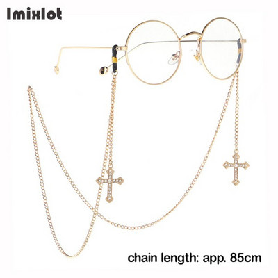 Divat Medál Szemüvegek Láncok Kereszt Szív Csillag Virág Szemüvegek Napszemüvegek Szemüvegek Fém Lánctartó Zsinór Zsinór Nyaklánc
