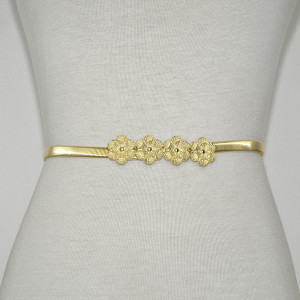 Divat ezüst fém rugalmas deréklánc öv Lady luxus derékpánt Elegáns cintos femininos 2 színes női övek bg-038