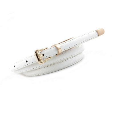 Divatos vékony kígyó öv női fehér piros női farmer övek kiváló minőségű vadon élő lányok derékszíj pasek damski