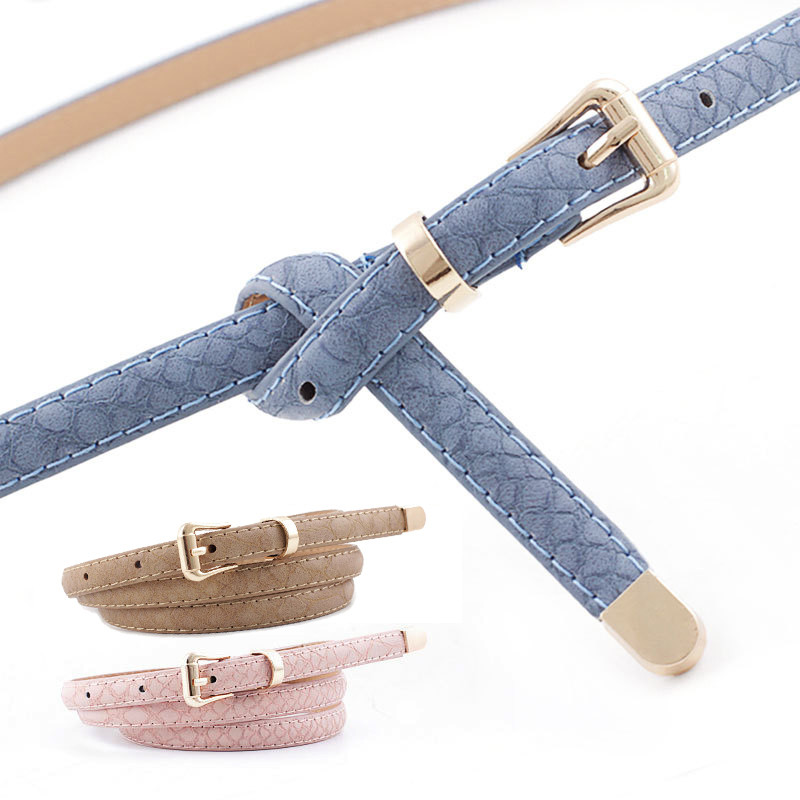 Divatos vékony kígyó öv női fehér piros női farmer övek kiváló minőségű vadon élő lányok derékszíj pasek damski