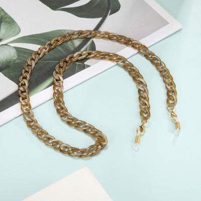 Teamer Chic Ženska vrpca za sunčane naočale Lanac od akrila Lanci za naočale za čitanje Viseći lančići oko vrata Držač uzica Remen za naočale