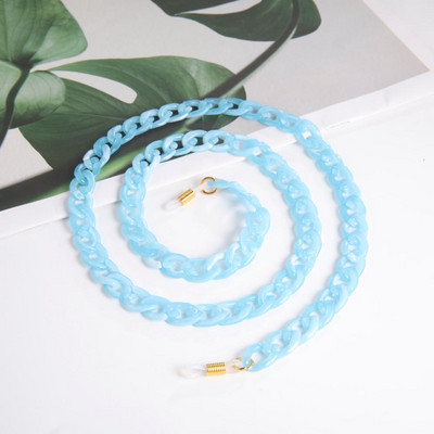 Teamer Chic Ženska vrpca za sunčane naočale Lanac od akrila Lanci za naočale za čitanje Viseći lančići oko vrata Držač uzica Remen za naočale