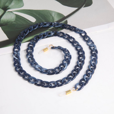 Teamer Chic Ženska vrpca za sunčane naočale Lanac od akrila Lanci za naočale za čitanje Viseći lančići oko vrata Držač uzica Remen za naočale