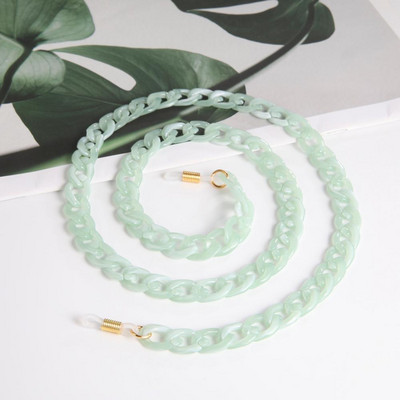 Teamer Chic Ženska vrpca za sunčane naočale Lanac od akrila Lanci za naočale za čitanje Viseći lančići oko vrata Držač uzica Remen za naočale