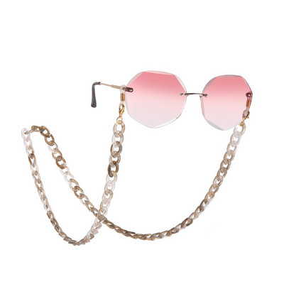 Teamer Chic Ženska vrpca za sunčane naočale Lanac od akrila Lanci za naočale za čitanje Viseći lančići oko vrata Držač uzica Remen za naočale