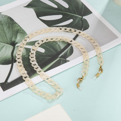 Teamer Chic Ženska vrpca za sunčane naočale Lanac od akrila Lanci za naočale za čitanje Viseći lančići oko vrata Držač uzica Remen za naočale