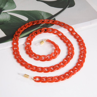 Teamer Chic Ženska vrpca za sunčane naočale Lanac od akrila Lanci za naočale za čitanje Viseći lančići oko vrata Držač uzica Remen za naočale