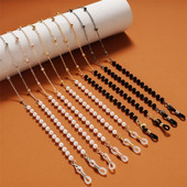 Päikeseprillid Kaelakee Naistele Trendikad pärlid Prillid Ketid Prillid Juhtmed Mood Ehted Kingitus Prillide Aksessuaarid