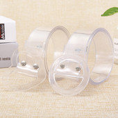 Naujas skaidrus plastikas, vientisos spalvos PVC medžiaga, moteriškas diržas, mados banga Visoms tinkamos kasdienės mados suasmeninta juosmens juosta 2020 m.