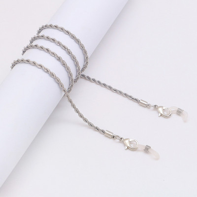 2023 Divatos Arany Szemüvegek Láncos Arcmaszk Csúszásgátló Szemüvegek Zsinóros fogas Kötélnyakú napszemüvegek Lánc Stílus Divat Ékszerek Női