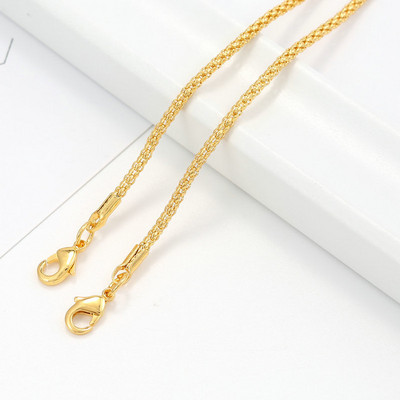 2023 Divatos Arany Szemüvegek Láncos Arcmaszk Csúszásgátló Szemüvegek Zsinóros fogas Kötélnyakú napszemüvegek Lánc Stílus Divat Ékszerek Női