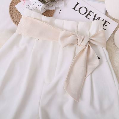 Forró nyári farmer szoknya dekoratív tiszta öv női puha szatén selyem sál derék karcsú multifunkciós keskeny szalag kalappánt