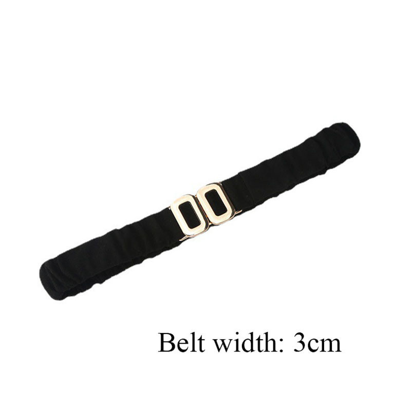 Naiste elastsus laia vöökohaga riidest vöö naistele metallist pandlaga vöö särk, ülikond, kleit, riiete aksessuaarid