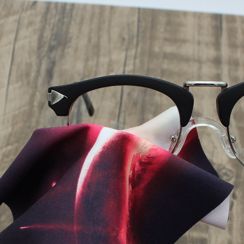 4 buc/lot Desen animat interstelar Planet Wolf Ochelari Pânză Ochelari de vedere Microfibră Pânză de curățare pentru lentile Telefon Screen Cleaner Personalizat