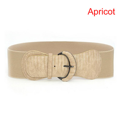 1 buc. Curea lată elastică pentru femei, accesorii pentru centuri pentru rochie, corset elastic elastic, cu cataramă metalică în talie