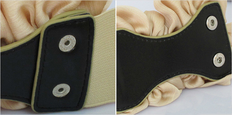 Cureaua pentru femei doamnă 2020, la modă, cu flori din dantelă, centură elastică în talie elastică, centuri late, elastice, accesorii pentru rochii pentru fete