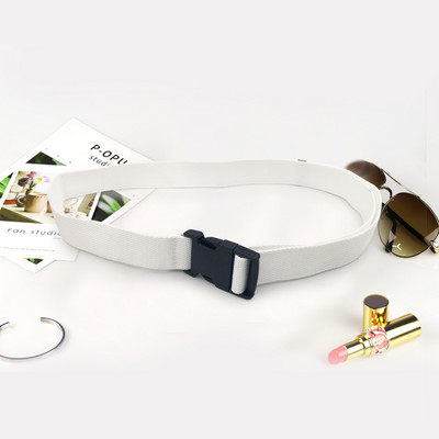 Divatos fekete vászon öv nőknek Alkalmi női derék övek műanyag csattal Harajuku egyszínű hosszú övek Ceinture Femme