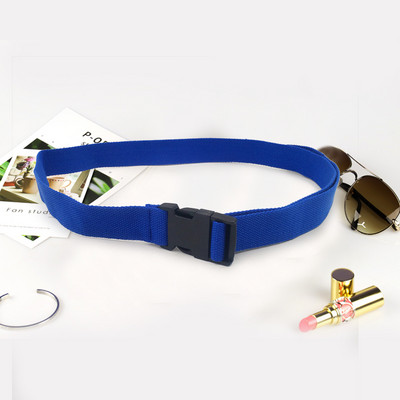 Divatos fekete vászon öv nőknek Alkalmi női derék övek műanyag csattal Harajuku egyszínű hosszú övek Ceinture Femme