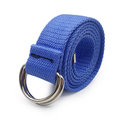 Divatos fekete vászon öv nőknek Alkalmi női derék övek műanyag csattal Harajuku egyszínű hosszú övek Ceinture Femme